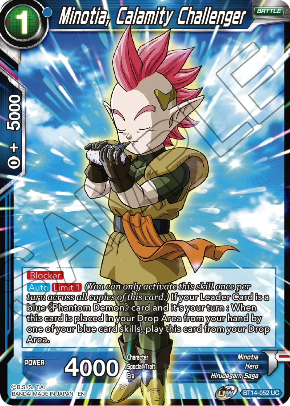 Minotia, Calamity Challenger 「BT14-052」「EN」
