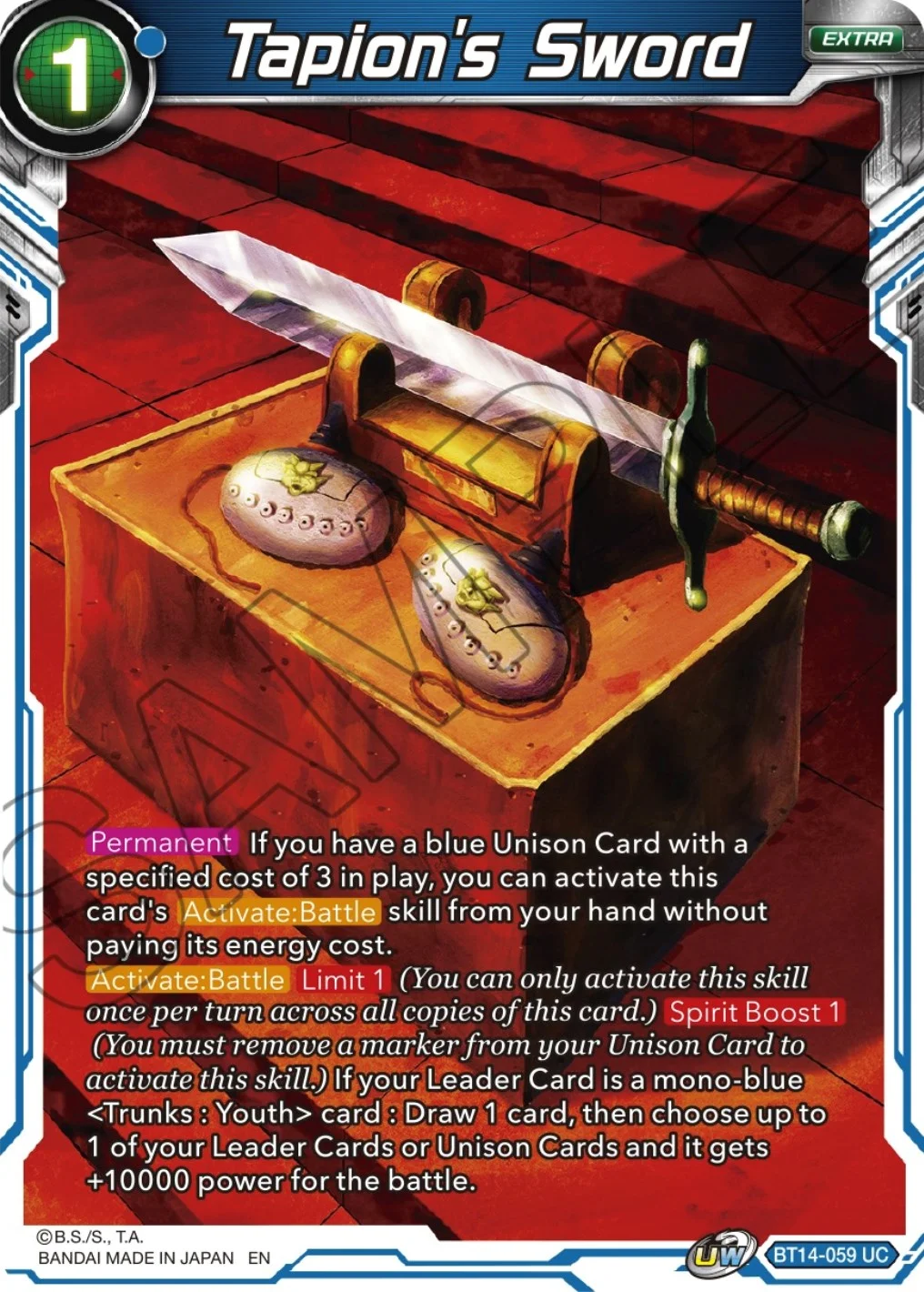 Tapion's Sword 「BT14-059」「EN」