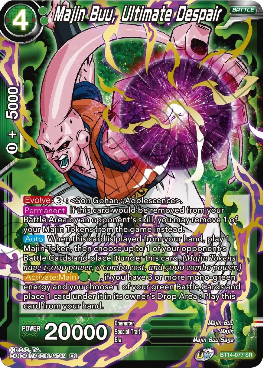 Majin Buu, Ultimate Despair 「BT14-077」「EN」