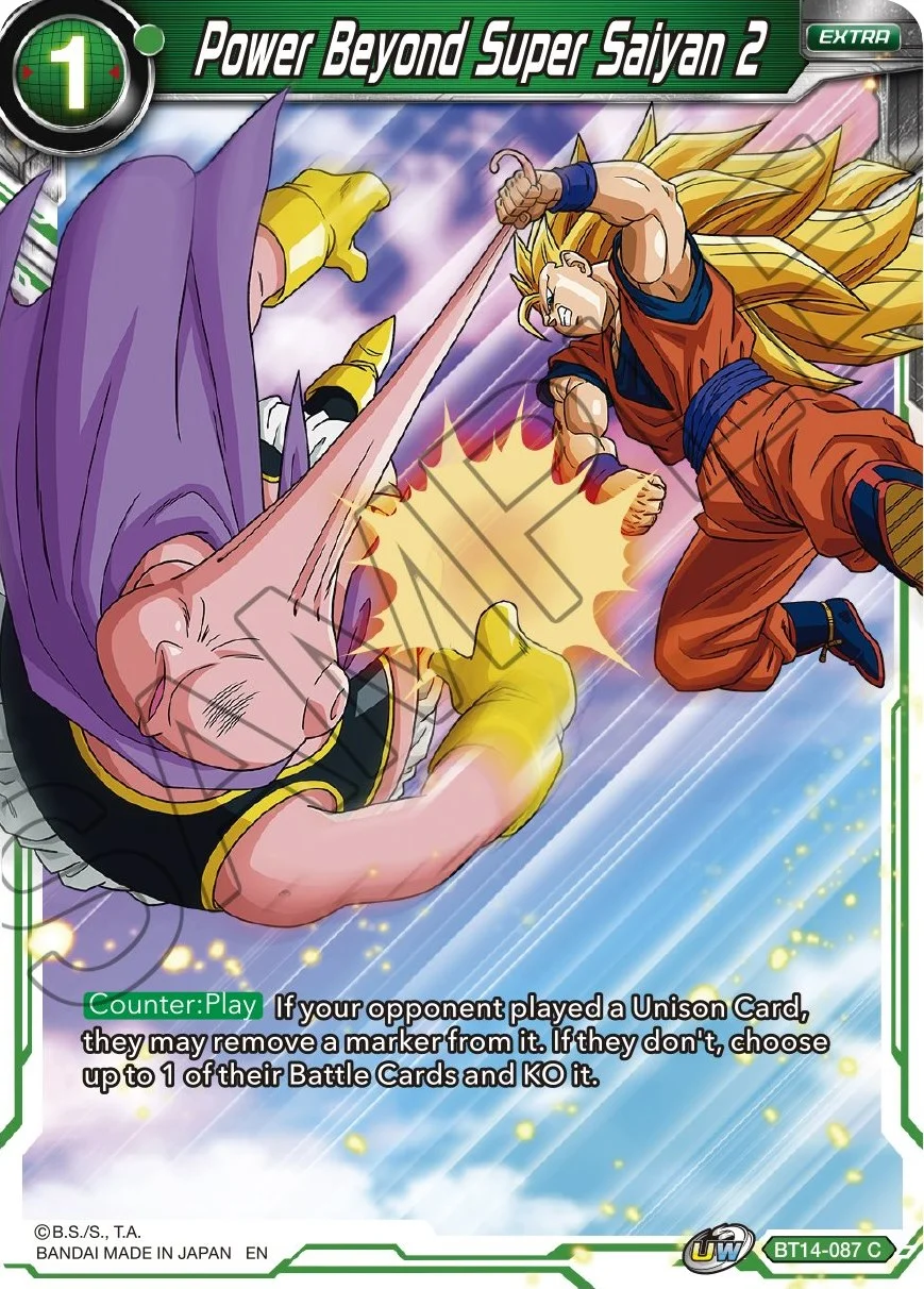 Power Beyond Super Saiyan 2 「BT14-087」「EN」