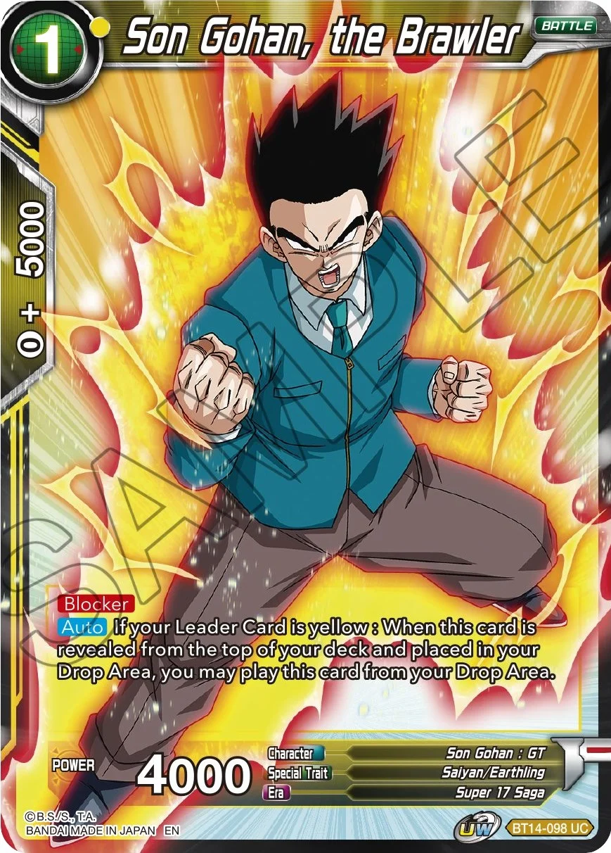 Son Gohan, the Brawler 「BT14-098」「EN」