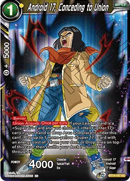 Android 17, Conceding to Union 「BT14-107」「EN」