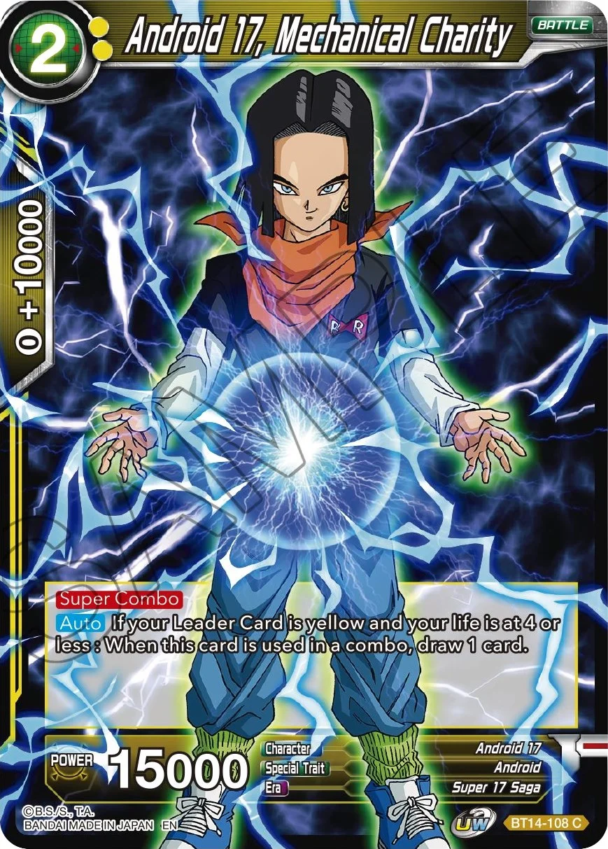 Android 17, Mechanical Charity 「BT14-108」「EN」