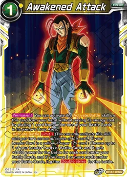 Awakened Attack 「BT14-119」「EN」