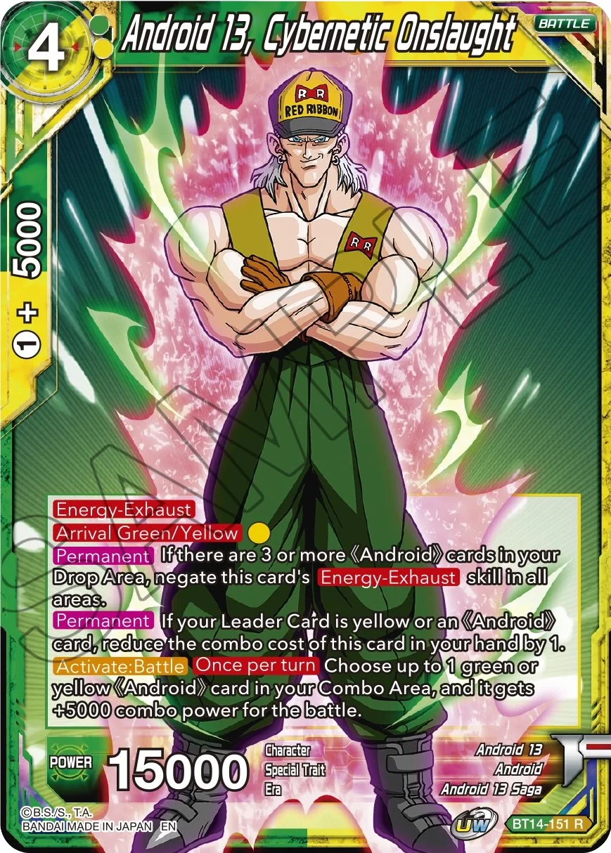 Android 13, Cybernetic Onslaught 「BT14-151」「EN」