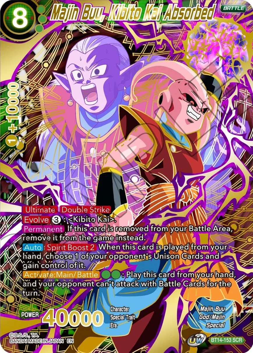 Majin Buu, Kibito Kai Absorbed 「BT14-153」「EN」