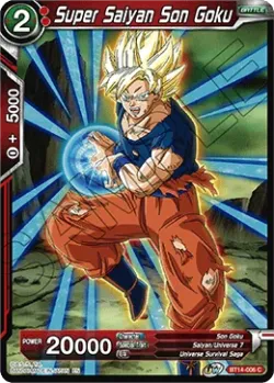 Super Saiyan Son Goku #BT14-006_PR · Dragon Ball Super CCG
