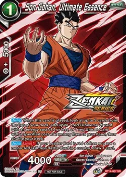 Son Gohan, Ultimate Essence #BT14-007_SPR02 · Dragon Ball Super CCG