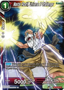 Master Roshi, Universe 7 Challenger #BT14-011 · Dragon Ball Super CCG