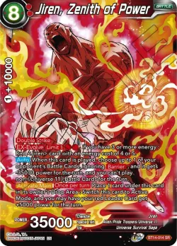 Jiren, Zenith of Power #BT14-014 · Dragon Ball Super CCG