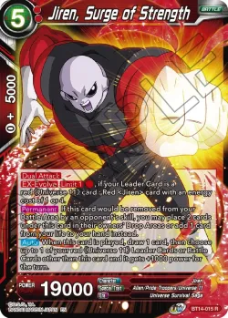 Jiren, Surge of Strength #BT14-015 · Dragon Ball Super CCG