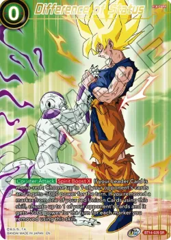 Difference of Status #BT14-029 · Dragon Ball Super CCG