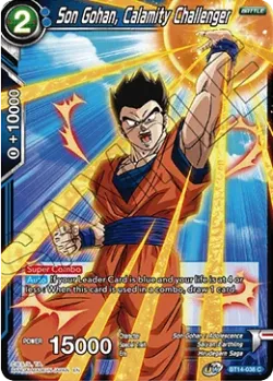 Son Gohan, Calamity Challenger #BT14-038 · Dragon Ball Super CCG