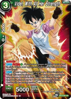 Videl, With All Her Strength #BT14-067_SPR · Dragon Ball Super CCG