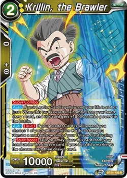 Krillin, the Brawler #BT14-105 · Dragon Ball Super CCG