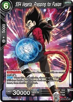 SS4 Vegeta, Prepping for Fusion 「BT14-127」「EN」
