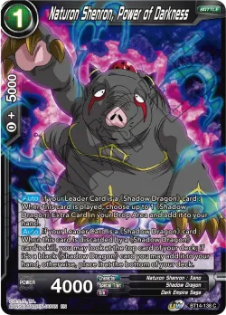 Naturon Shenron, Power of Darkness 「BT14-138」「EN」