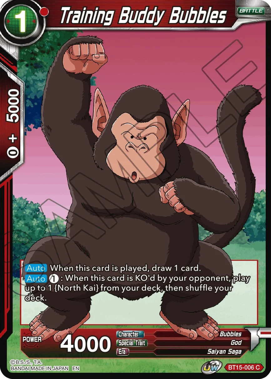 Training Buddy Bubbles 「BT15-006」「EN」