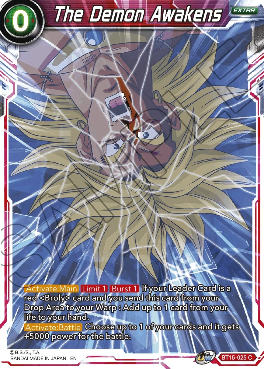 The Demon Awakens 「BT15-025」「EN」