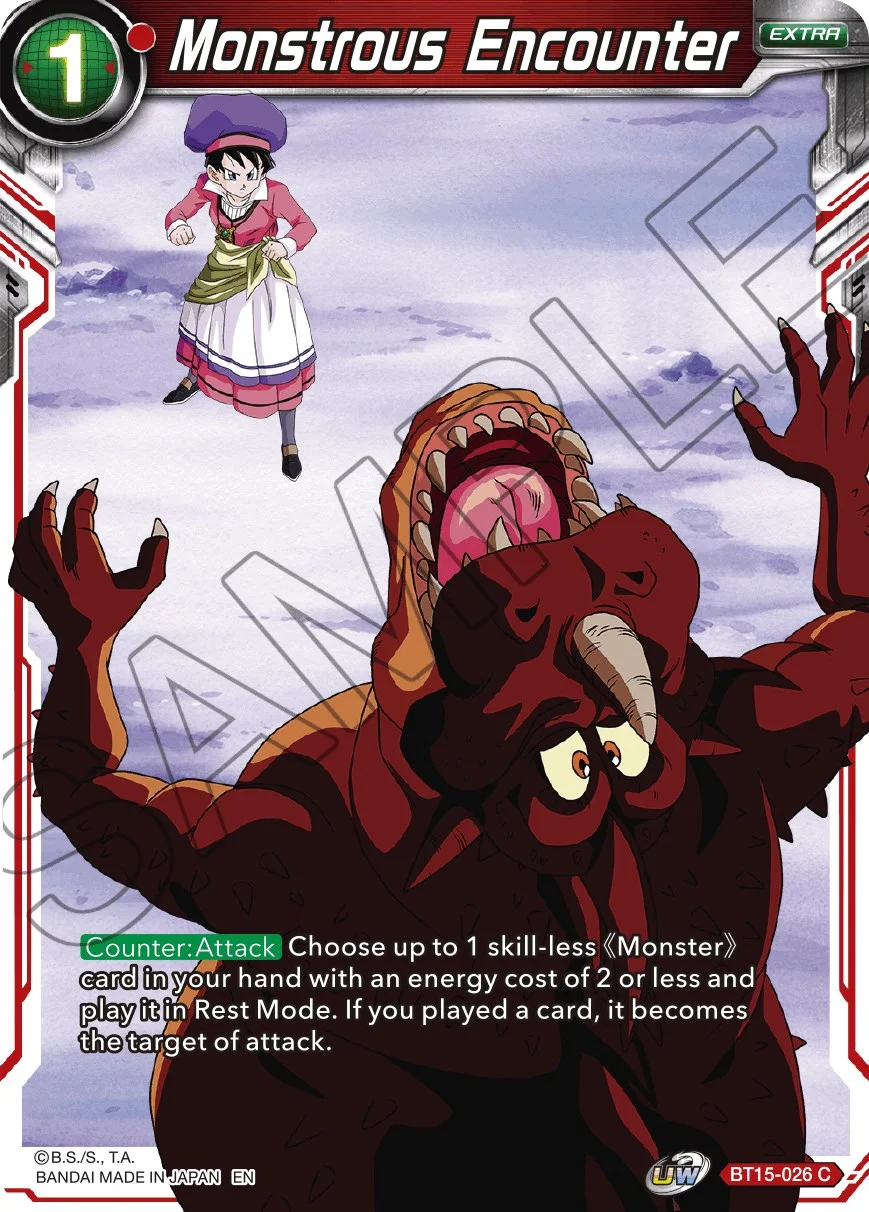 Monstrous Encounter 「BT15-026」「EN」