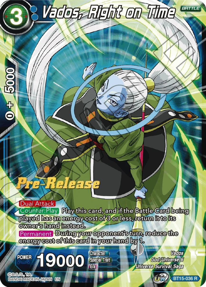 Vados, Right on Time 「BT15-036」「EN」