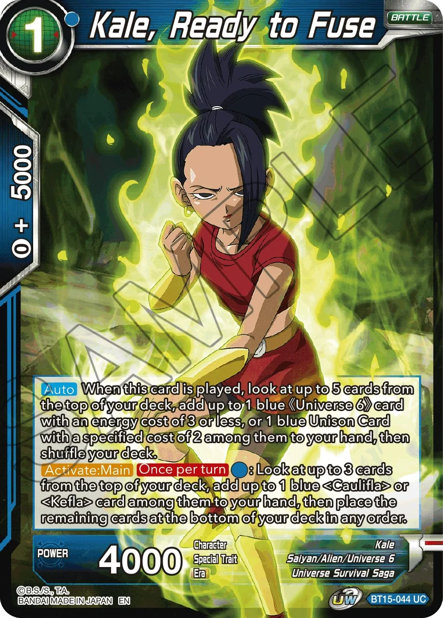 Kale, Ready to Fuse 「BT15-044」「EN」