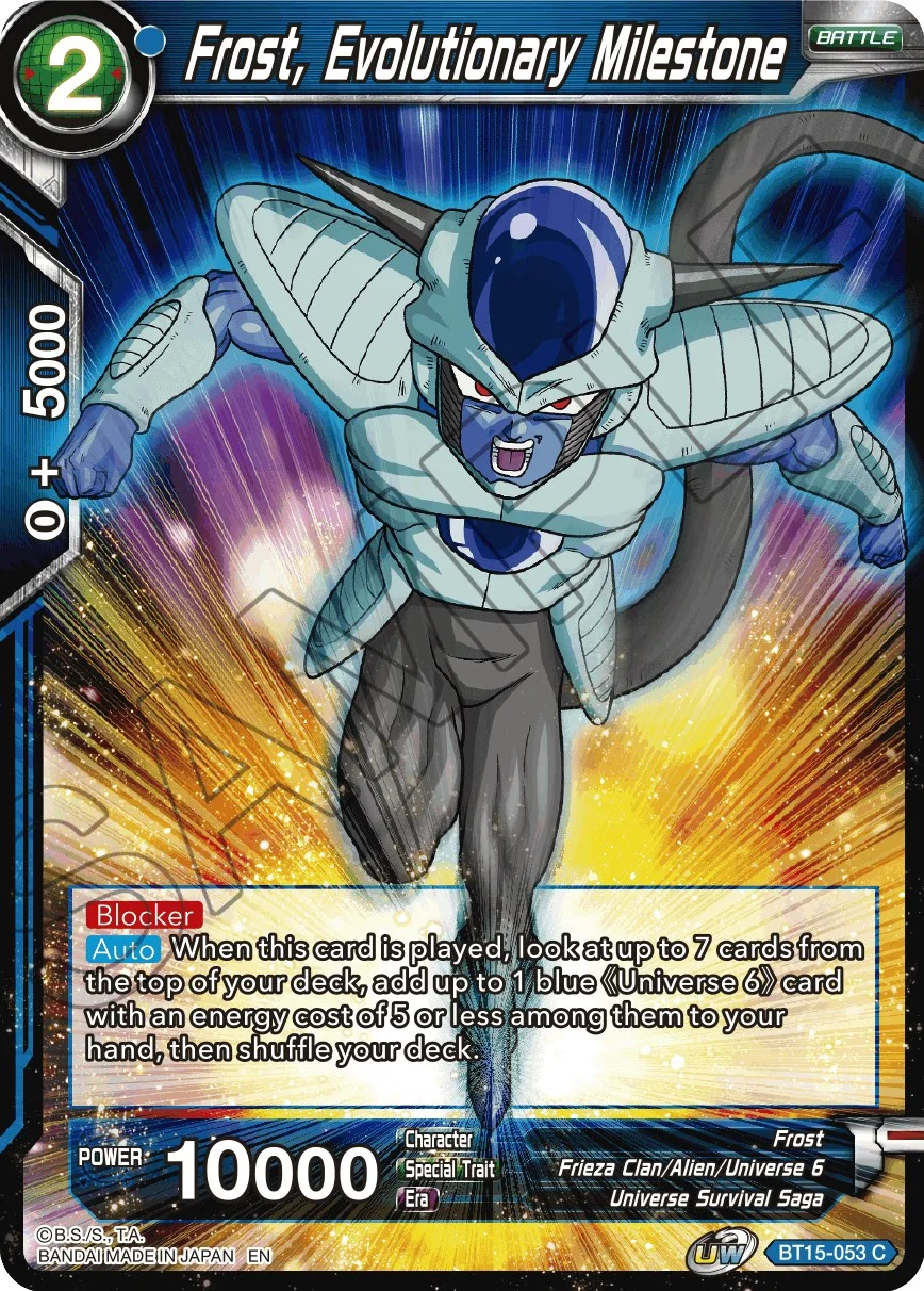 Frost, Evolutionary Milestone 「BT15-053」「EN」