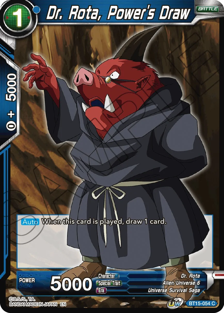 Dr. Rota, Power's Draw 「BT15-054」「EN」