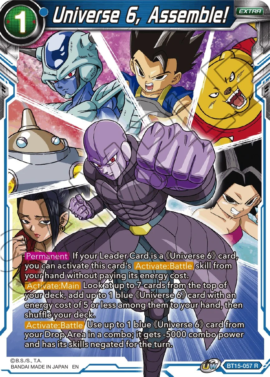 Universe 6, Assemble! 「BT15-057_PR」「EN」
