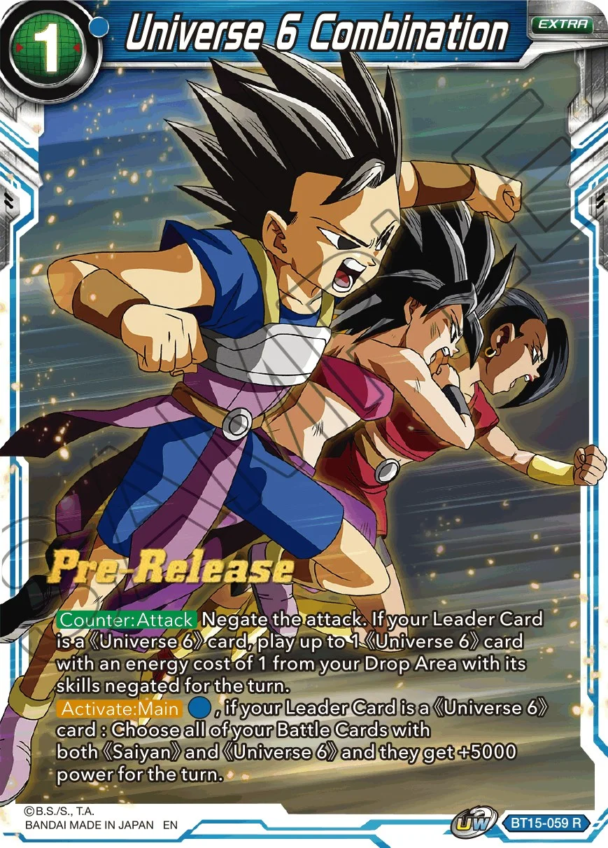 Universe 6 Combination 「BT15-059」「EN」