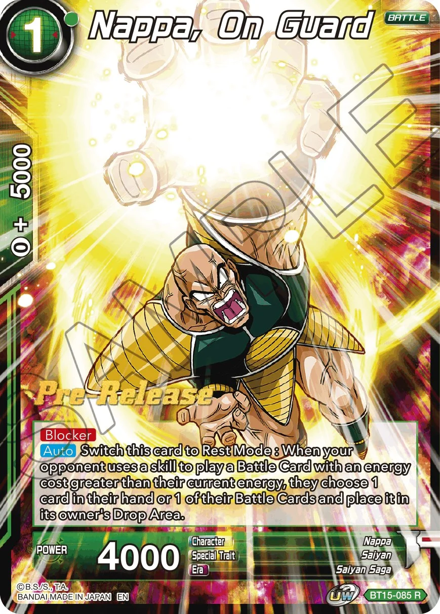 Nappa, On Guard 「BT15-085」「EN」