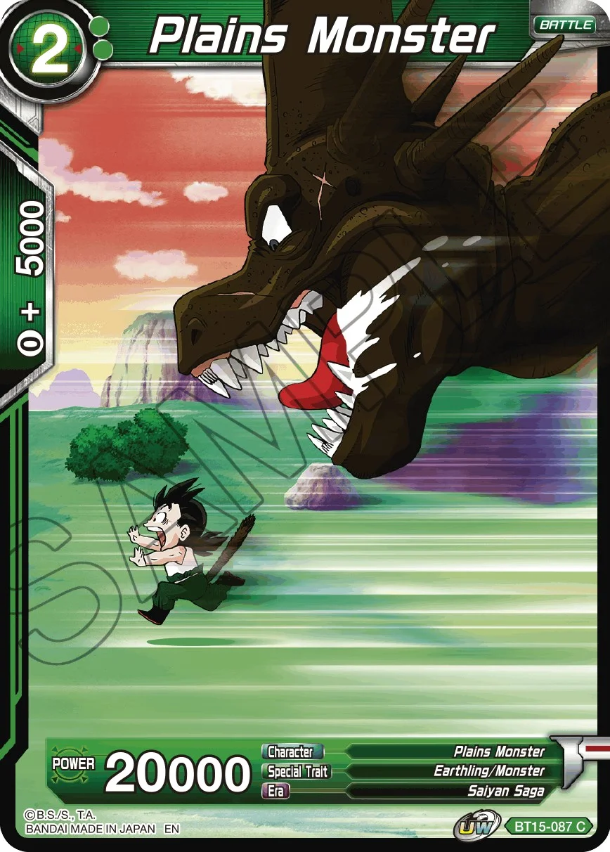 Plains Monster 「BT15-087」「EN」