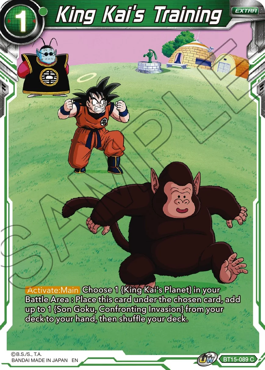 King Kai's Training 「BT15-089」「EN」