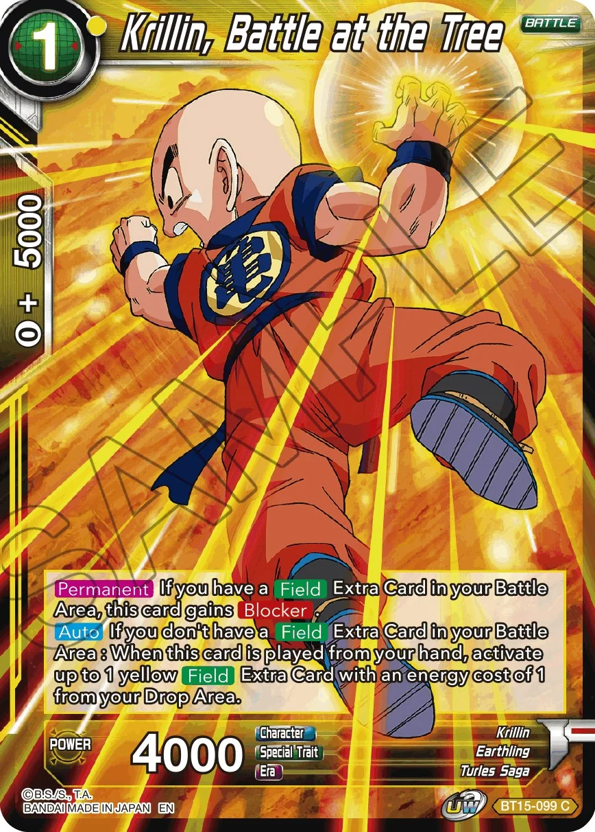 Krillin, Battle at the Tree 「BT15-099」「EN」