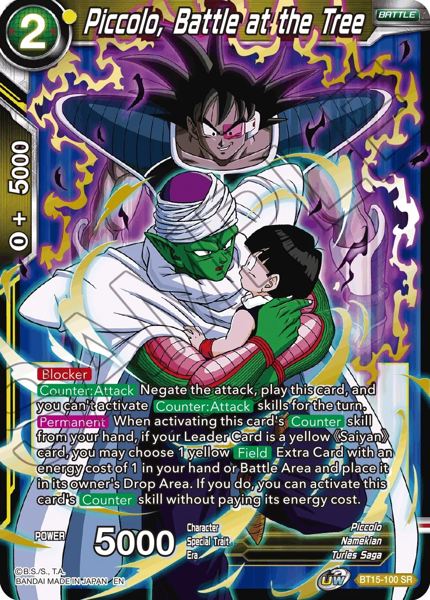 Piccolo, Battle at the Tree 「BT15-100」「EN」