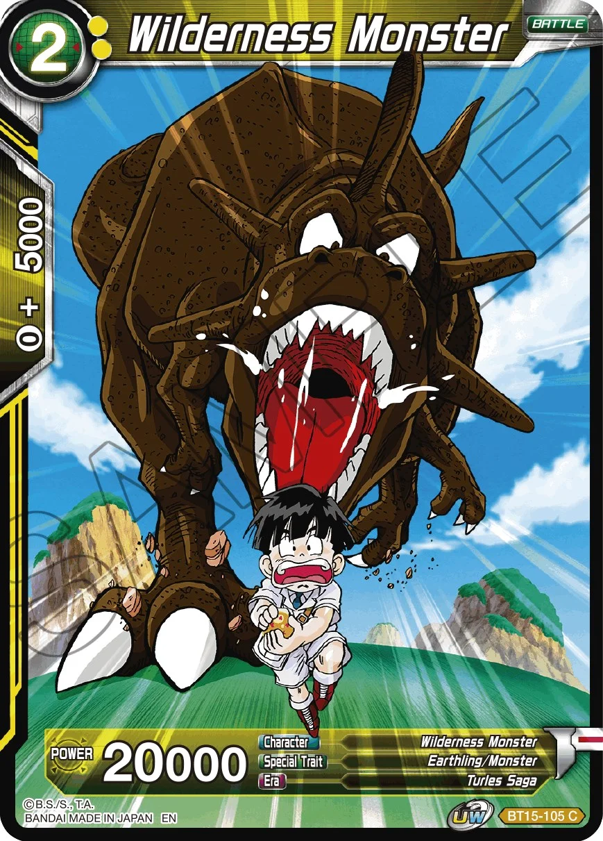 Wilderness Monster 「BT15-105」「EN」