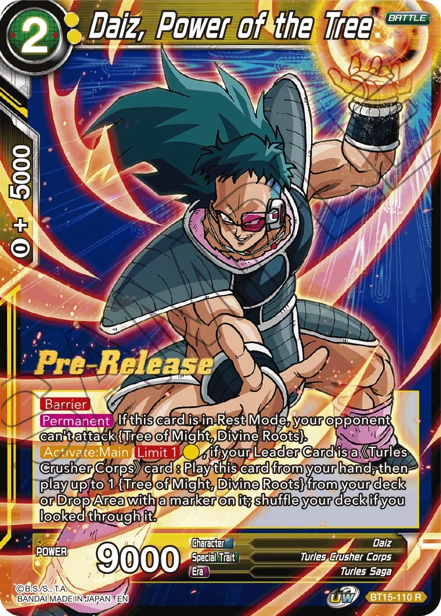 Daiz, Power of the Tree 「BT15-110」「EN」
