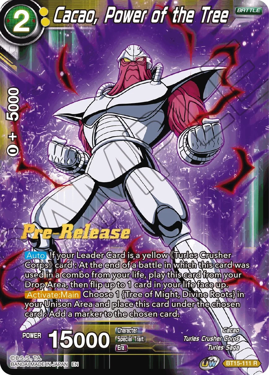 Cacao, Power of the Tree 「BT15-111」「EN」
