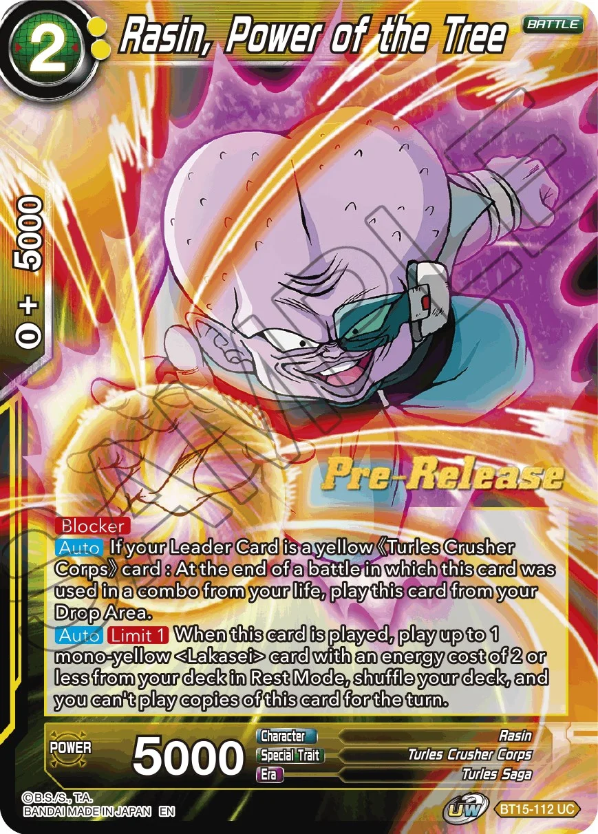 Rasin, Power of the Tree 「BT15-112」「EN」