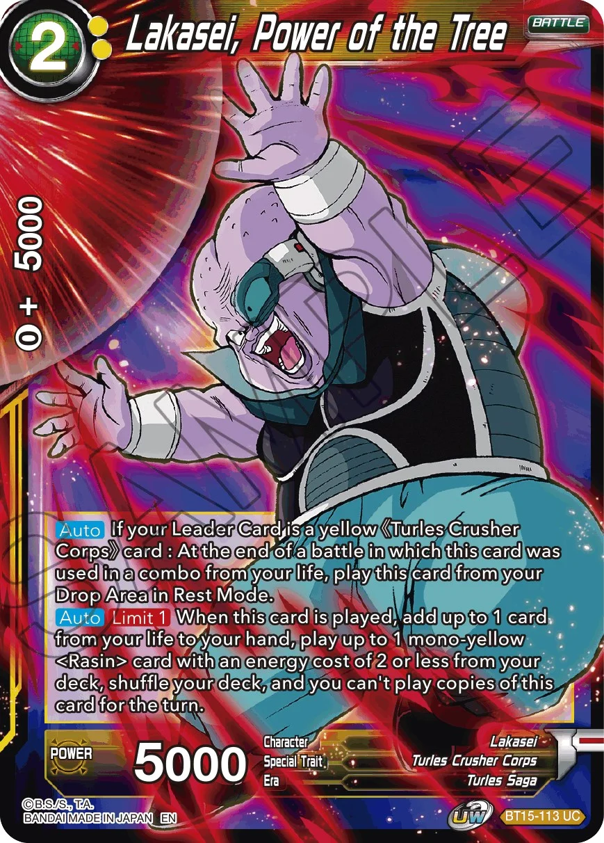 Lakasei, Power of the Tree 「BT15-113」「EN」