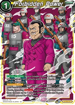Forbidden Power 「BT15-119_SPR02」「EN」