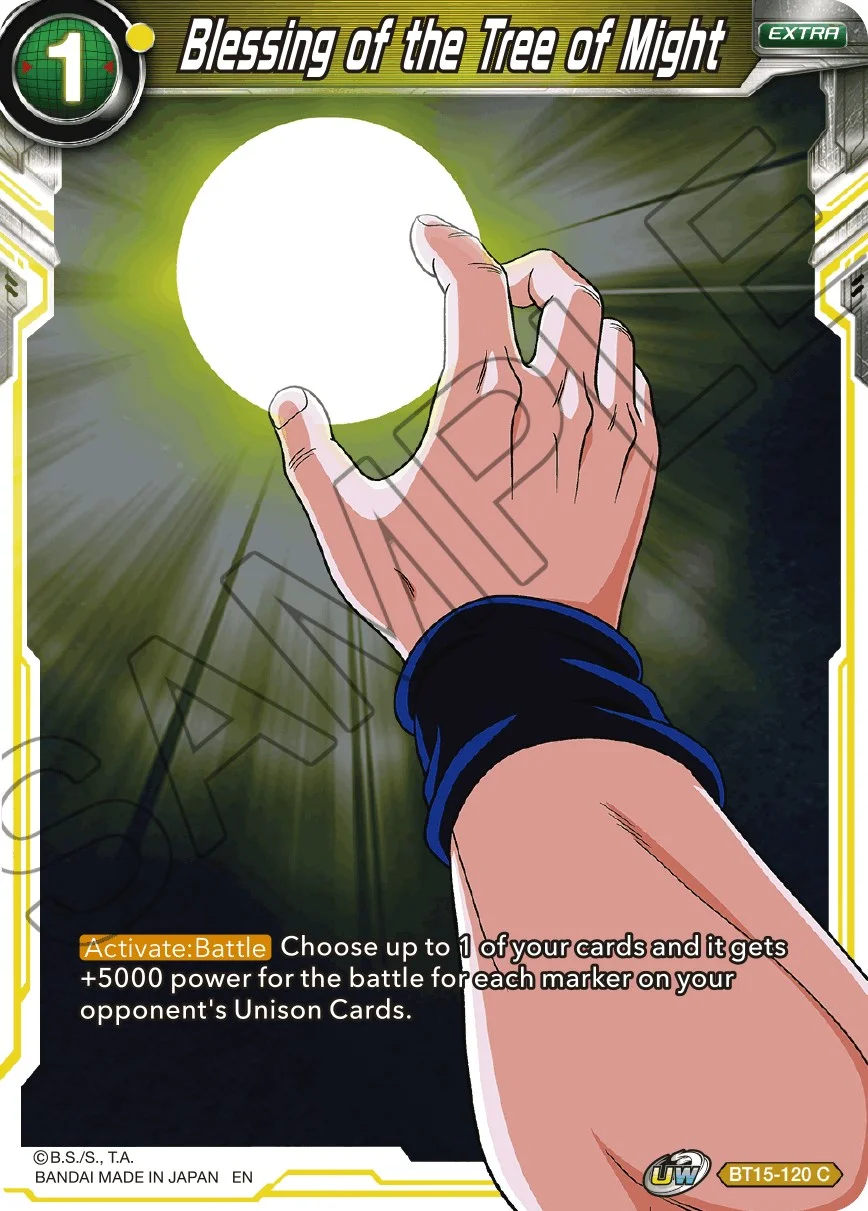 Blessing of the Tree of Might 「BT15-120」「EN」
