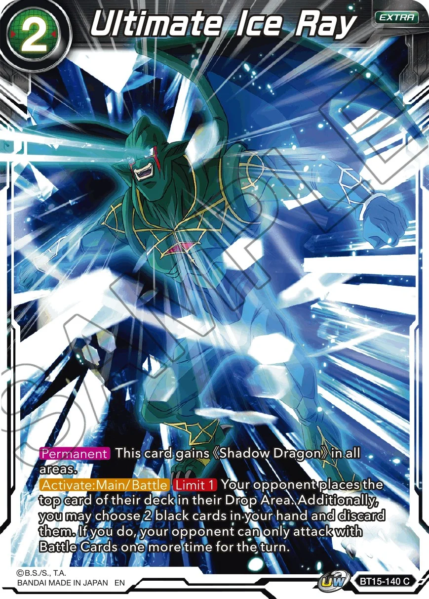 Ultimate Ice Ray 「BT15-140」「EN」