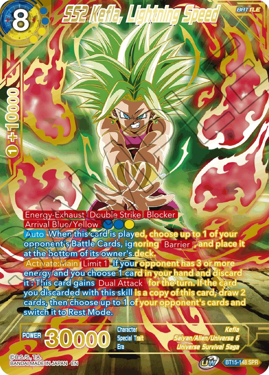 SS2 Kefla, Lightning Speed 「BT15-148」「EN」
