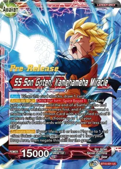 Son Goten #BT15-001 · Dragon Ball Super CCG