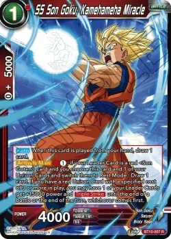 SS Son Goku, Kamehameha Miracle #BT15-007 · Dragon Ball Super CCG