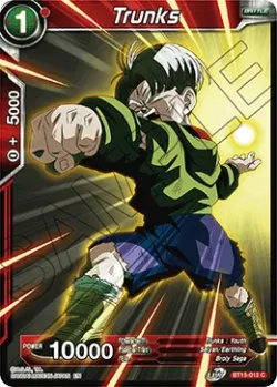 Trunks #BT15-012 · Dragon Ball Super CCG