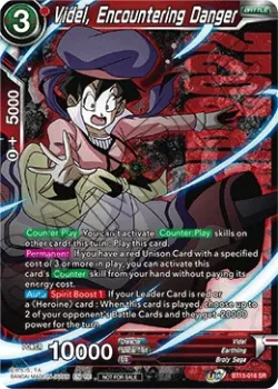 Videl, Encountering Danger #BT15-016_SPR02 · Dragon Ball Super CCG