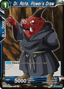 Dr. Rota, Power's Draw #BT15-054 · Dragon Ball Super CCG