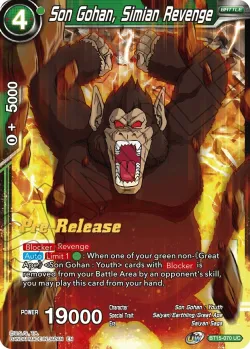 Son Gohan, Simian Revenge #BT15-070 · Dragon Ball Super CCG